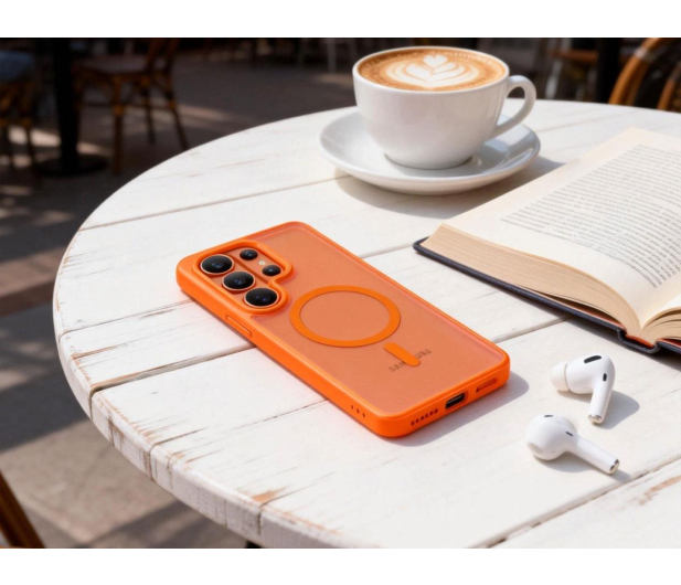 Tech-Protect Magmat Magsafe Galaxy S26 Ultra Matte Orange - 1500270 - zdjęcie 6